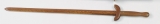 Schwert aus Holz, Länge 86 cm