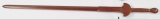 Schwert aus Holz, Länge 112 cm